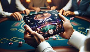 idr45 slot mobile app home screen showing live dealer tables and sportsbook markets